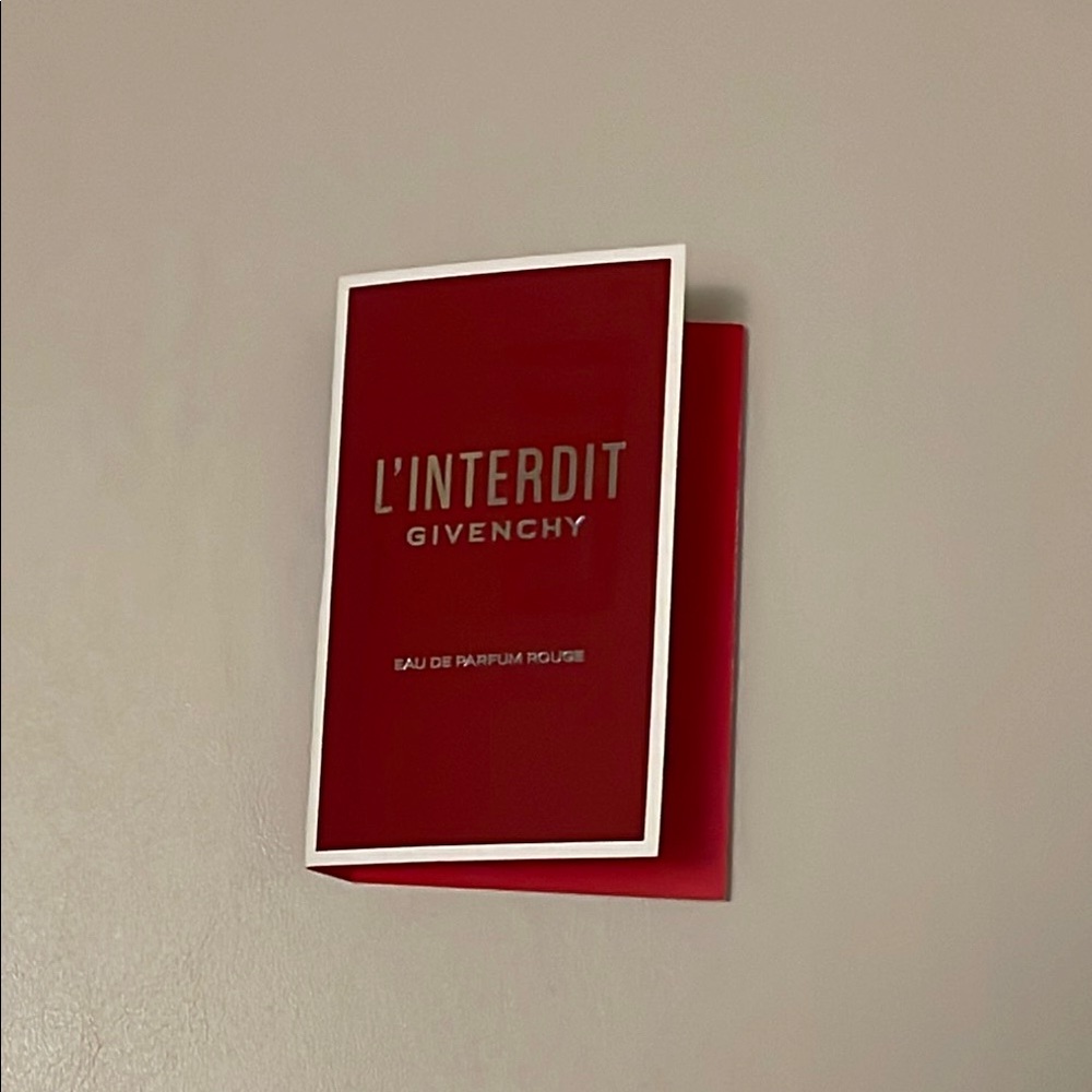 Bundle 5/$25 Givenchy L'Interdit Rouge Sample Vial